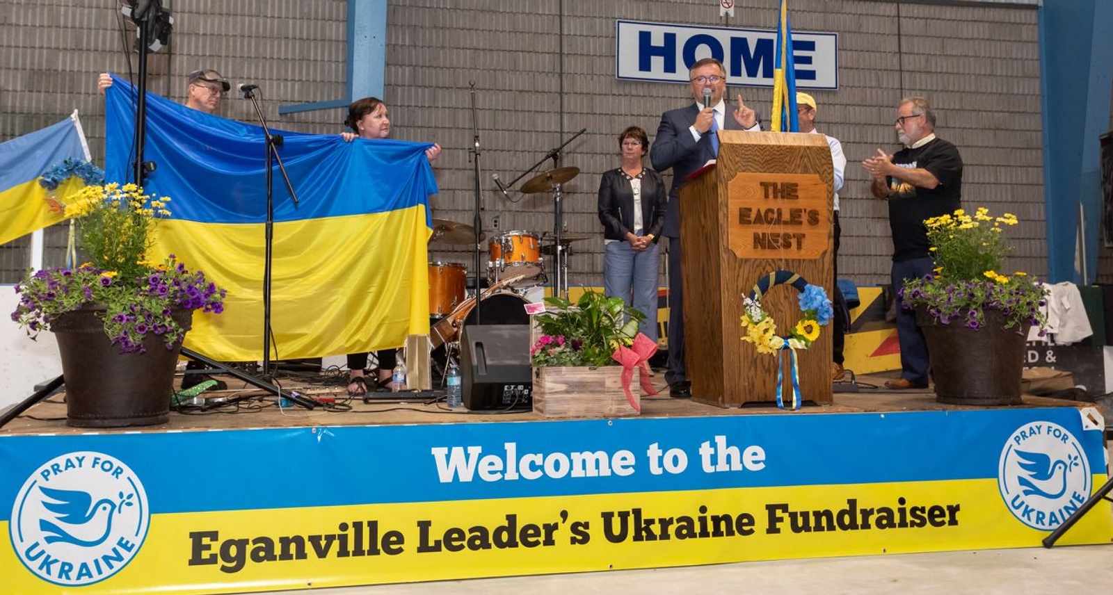 Жителі канадського міста Егенвіль зібрали 90 000 CAD для UNITED24 на медичні потреби України