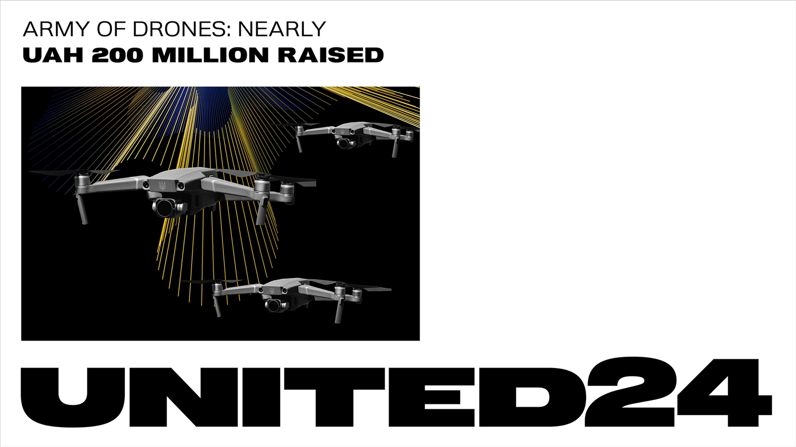 Nearly UAH 200 Million Was Raised in the First 3 Days of the Army of Drones Fundraiser