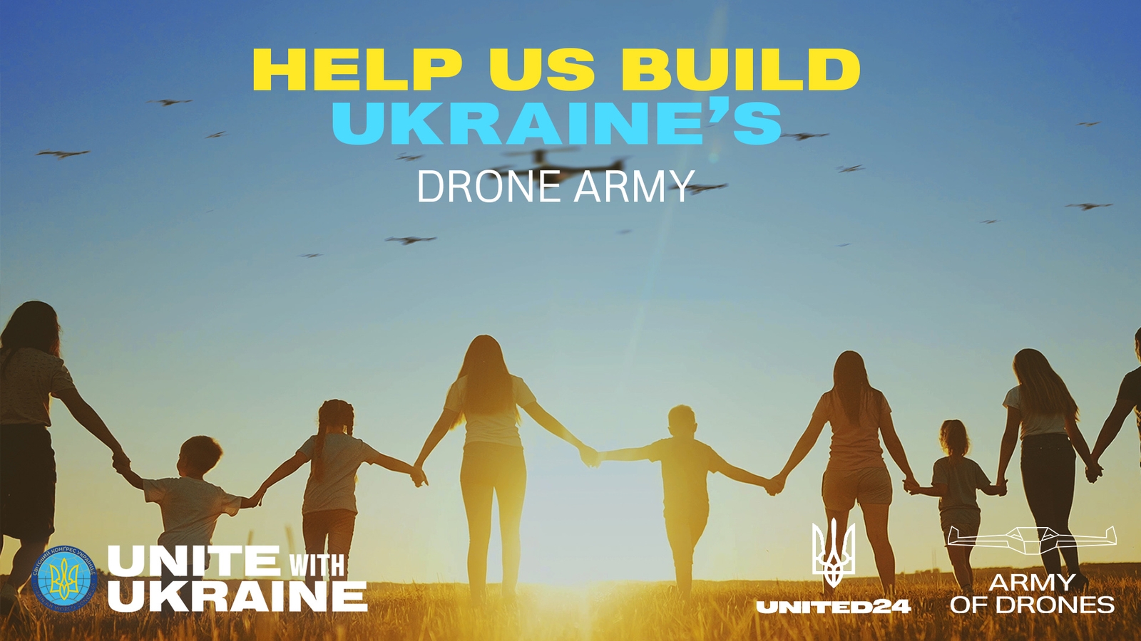 The Ukrainian World Congress has Called on Communities to Give an Army of Drones to Ukraine as a Gift