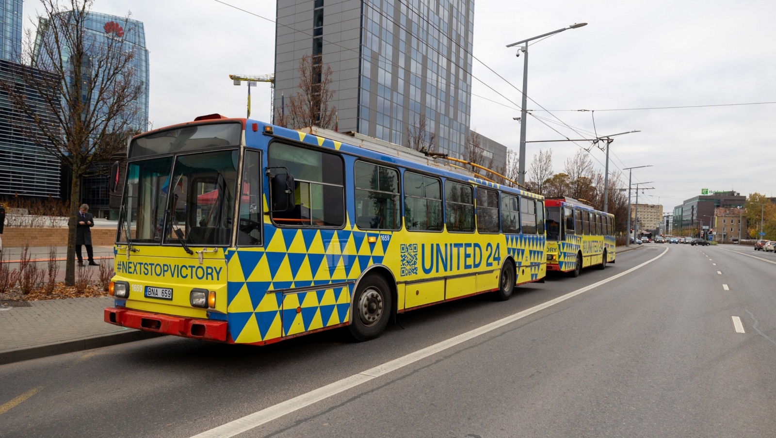Ukrainian Volunteers From Vienna Presented a Creative Way of Promoting UNITED24