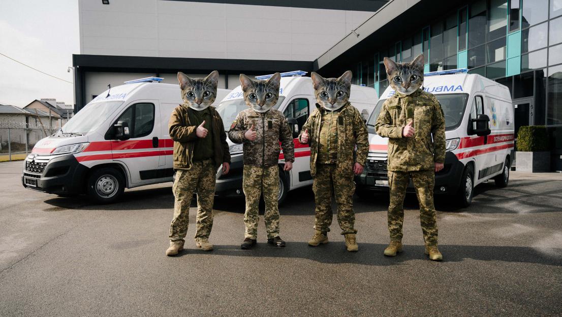 Another three ambulances will be sent to save lives