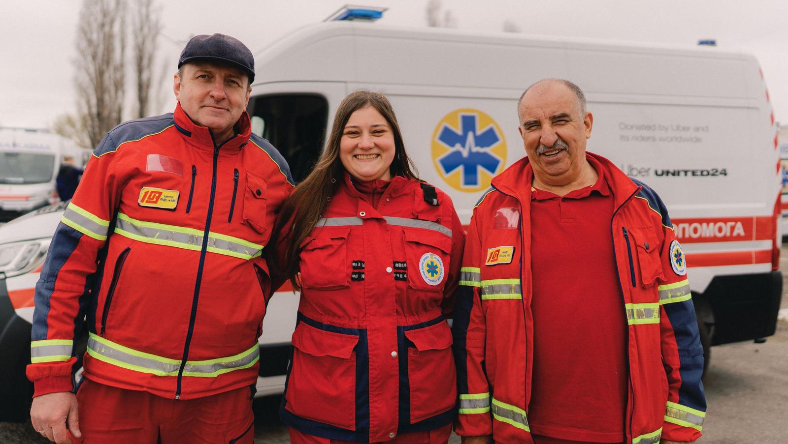 8 ambulances have been delivered to medical workers in Odesa Oblast thanks to UNITED24 donors