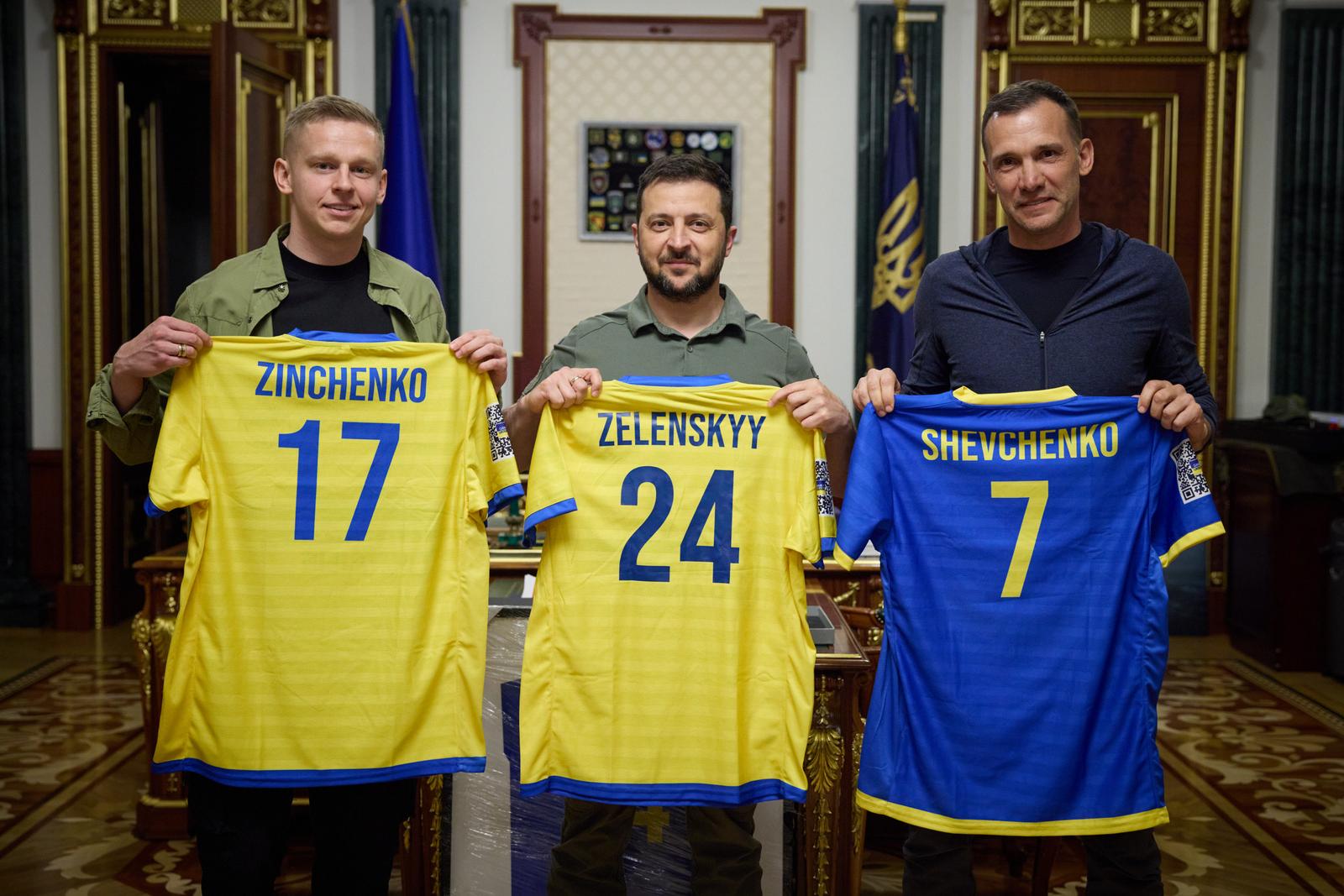 Game4Ukraine: Andriy Shevchenko and Oleksandr Zinchenko gather football stars for a charity match in London