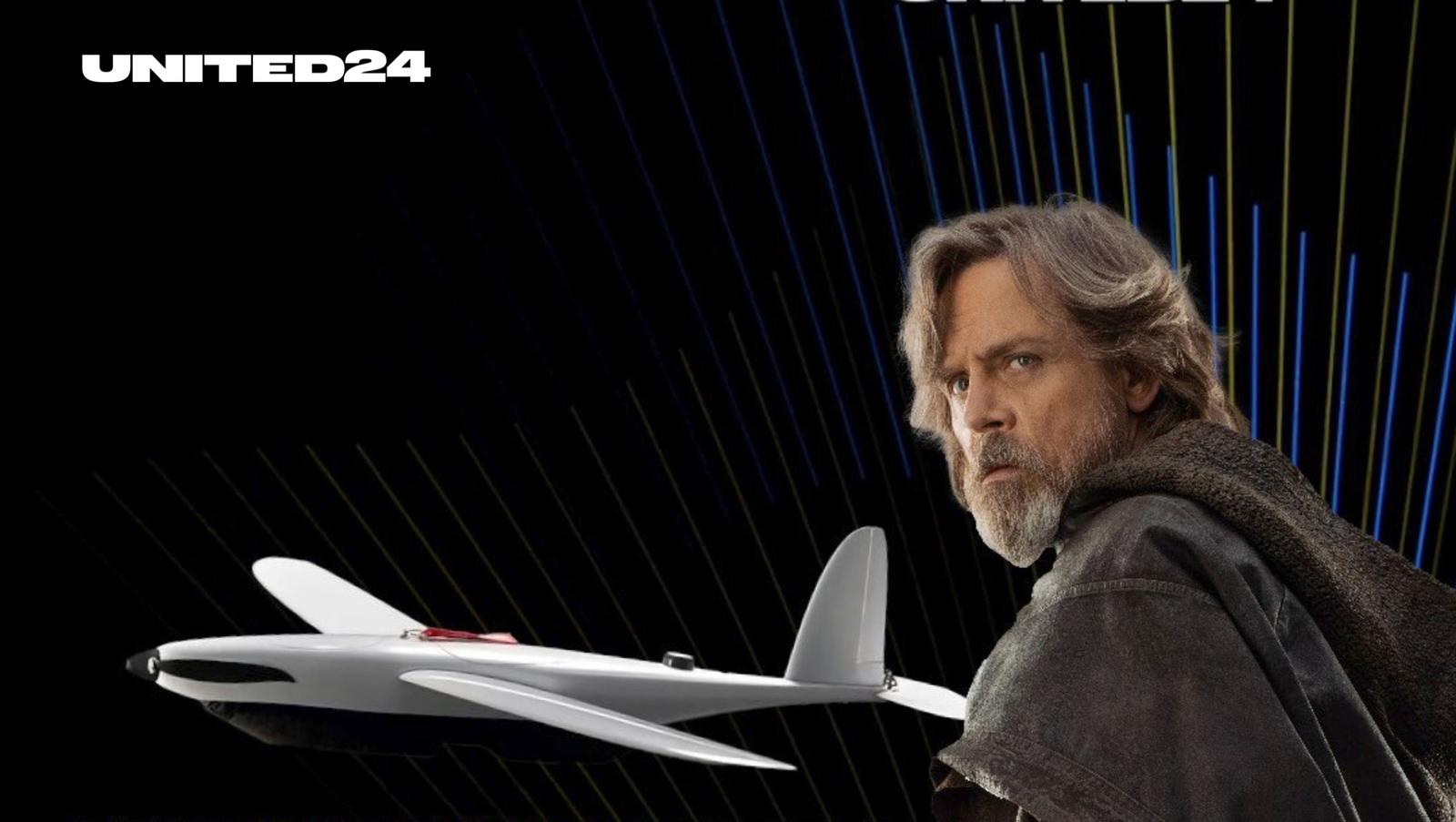 Star Wars' actor Mark Hamill sends 500 drones to Ukraine