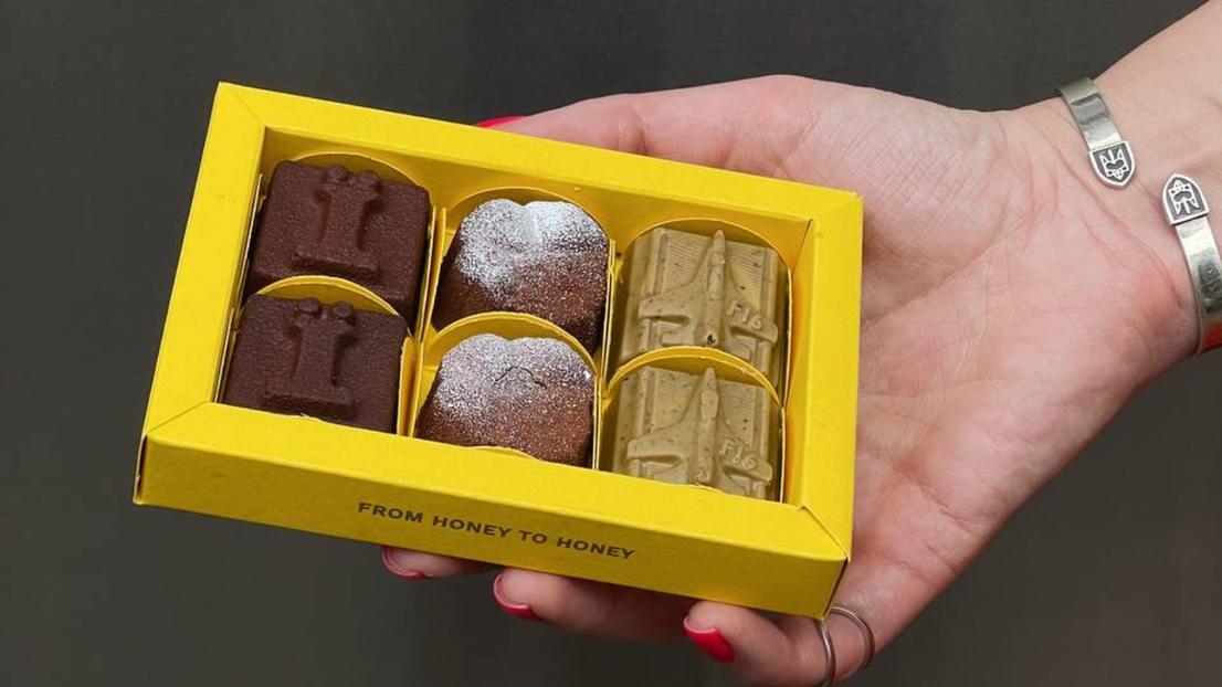 The Ukrainian confectionary brand Honey has created a delicious collection of symbolic candies