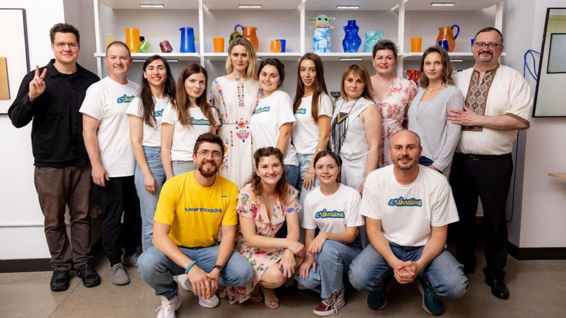 C Ukraine, raises funds for the reconstruction of a hospital in Kharkiv Oblast