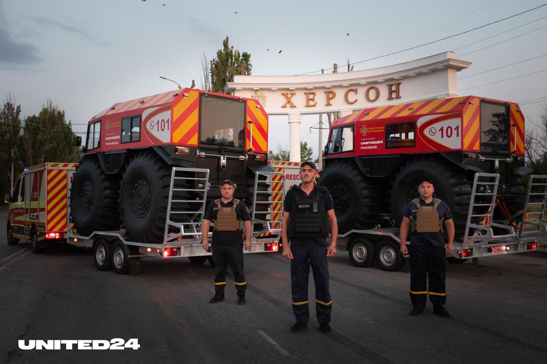 Two more all-terrain vehicles for rescuers in Kherson Oblast