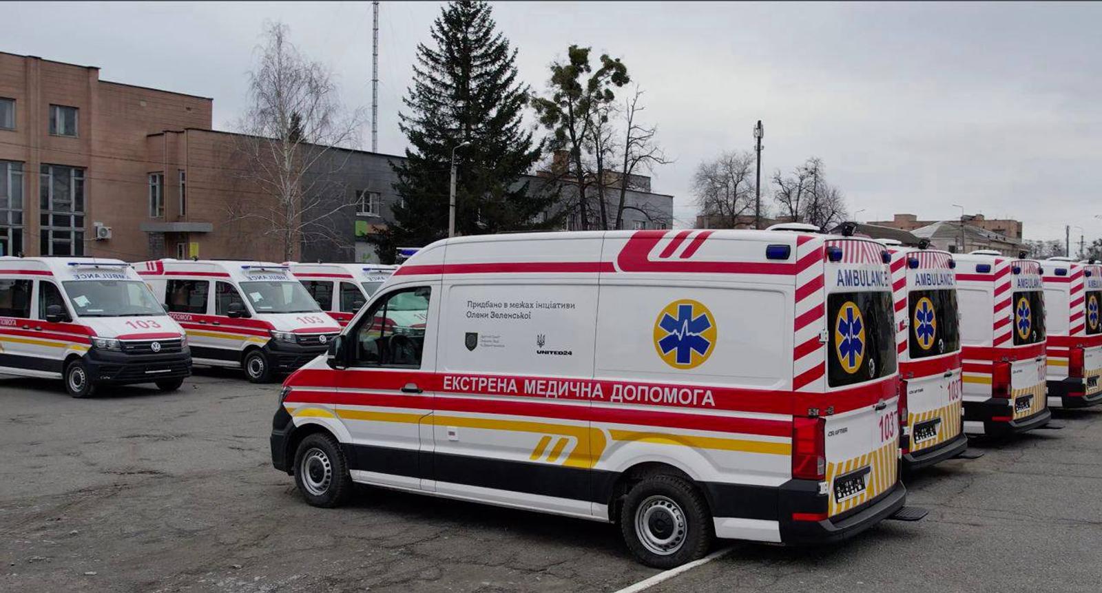 9 all-terrain ambulances are now active in 5 regions of Ukraine: Zaporizhia, Mykolaiv, Chernihiv, Sumy, and Kharkiv regions