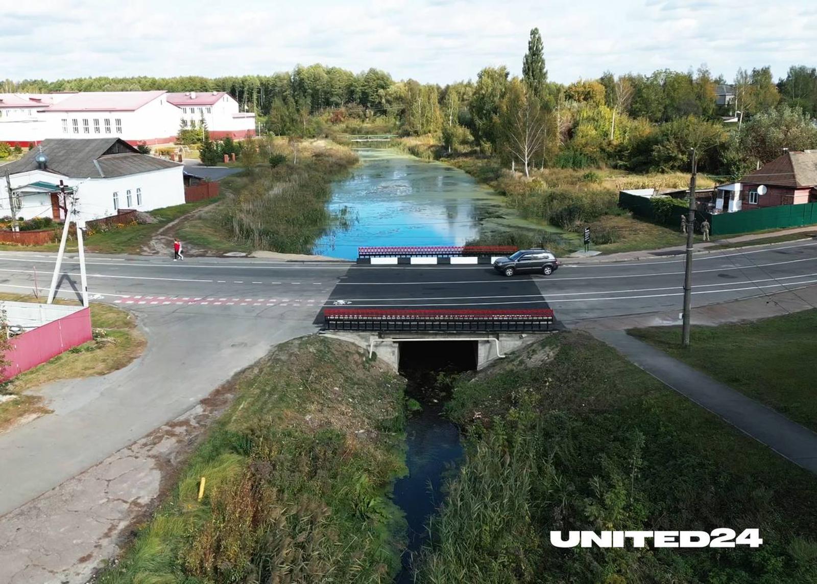 The 18th bridge has been restored thanks to contributions from UNITED24 donors and our regular partner AWT Bavaria