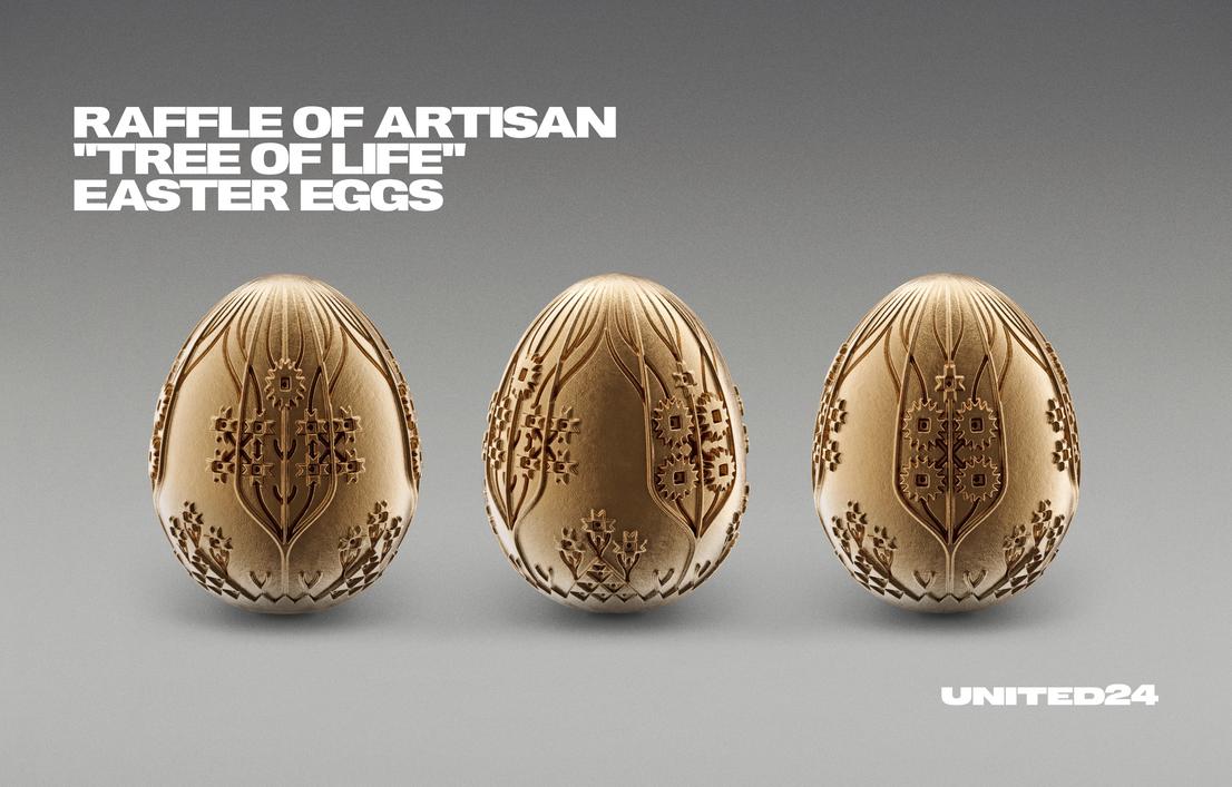 Raffle of Artisan ‘Tree of Life’ Easter Eggs