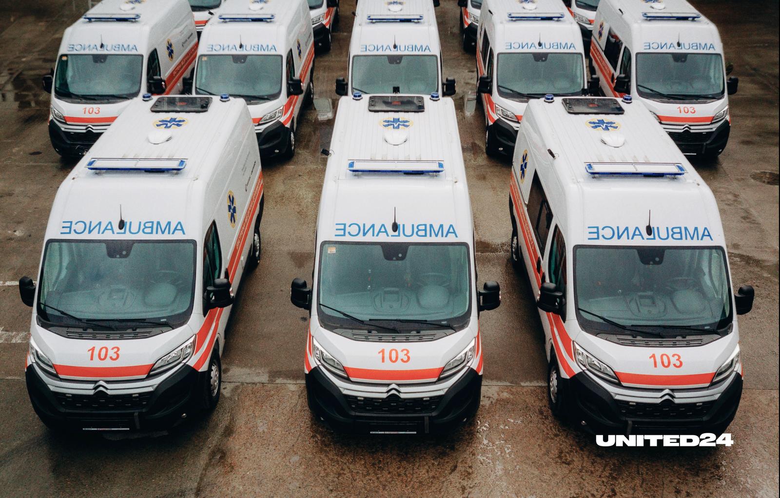 Thirteen ambulances, purchased with contributions from fans of Wargaming games, are now saving lives