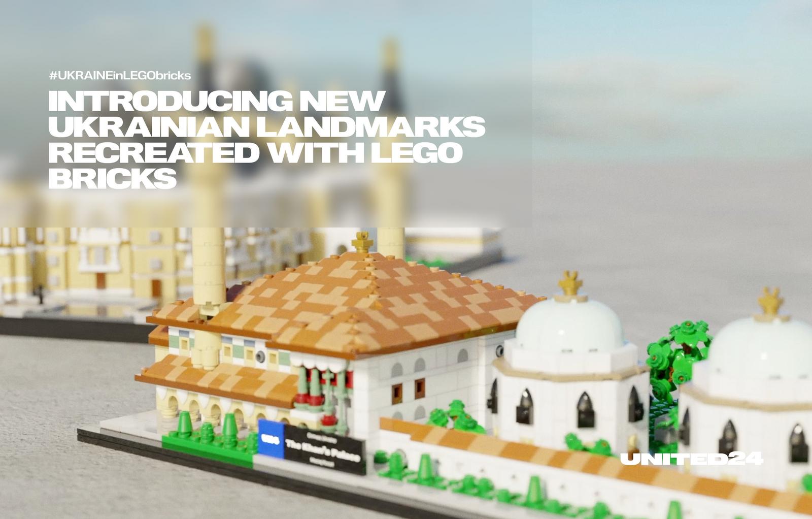 Introducing new Ukrainian landmarks recreated with LEGO bricks!