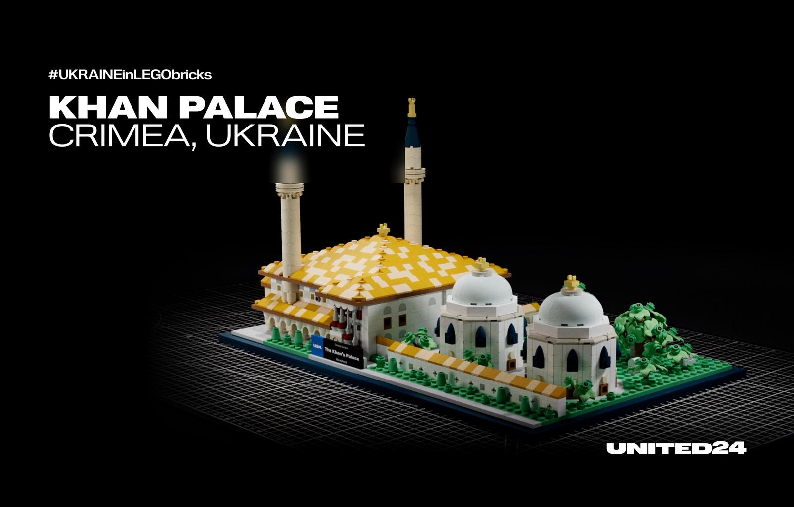 Check out the second #UKRAINEinLEGObricks set — the magical Khan's Palace