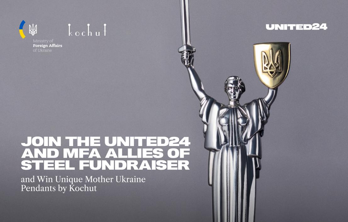 Raffle of unique pendants by Kochut in support of the Allies of Steel Fundraiser