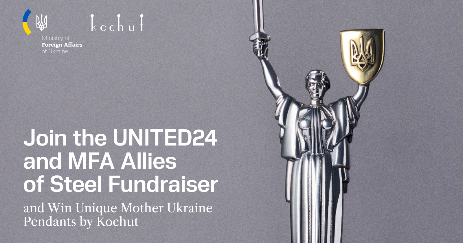 Raffle of the pendants by Kochut in support of the Allies of Steel Fundraiser