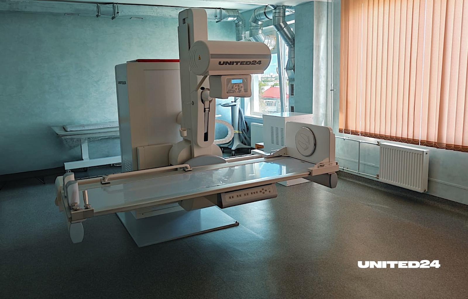 11 X-ray units, purchased thanks to UNITED24 donors, have already been delivered to hospitals in Ukraine