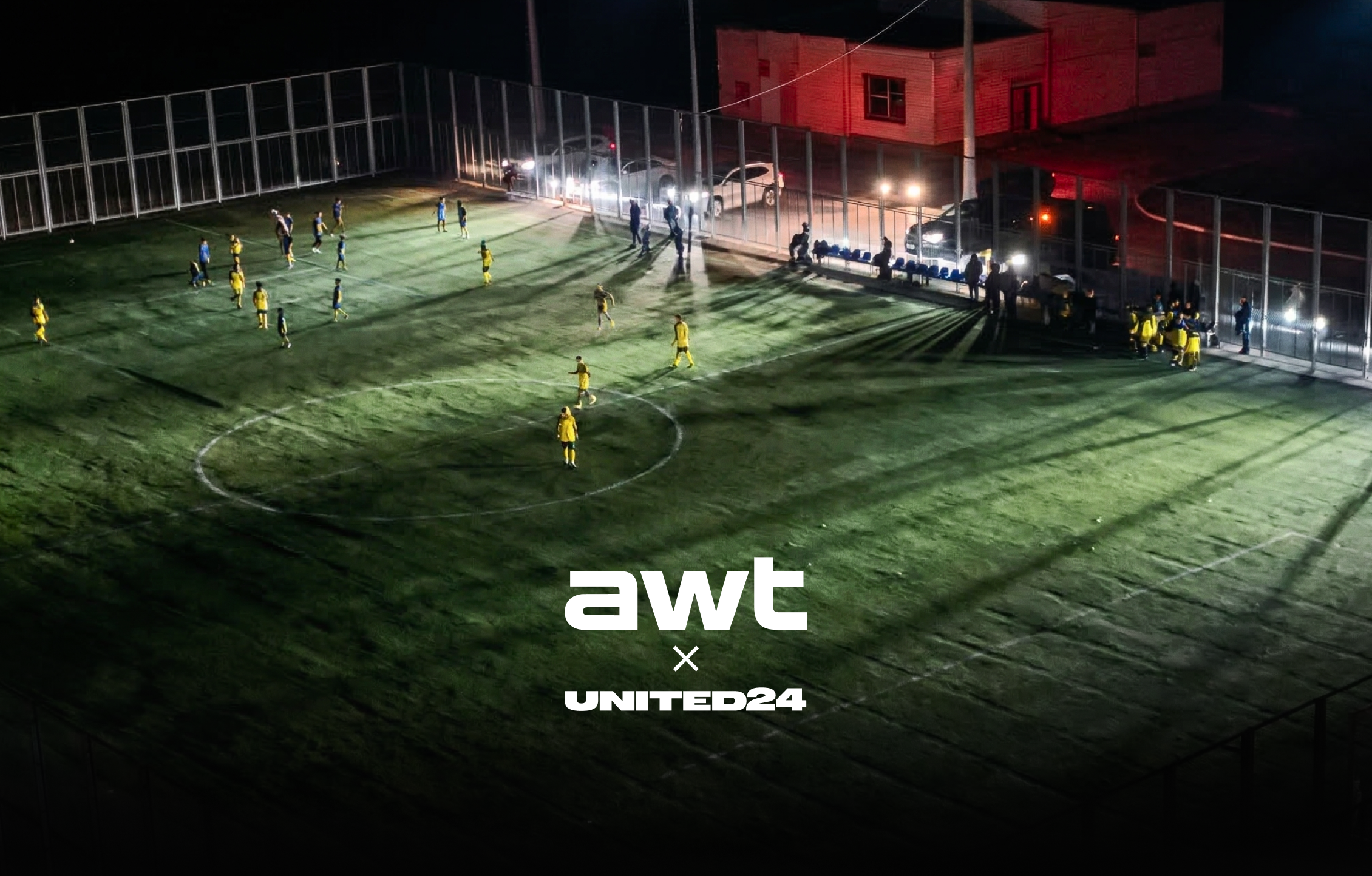 Exclusive Football Gift Initiative from AWT Bavaria & UNITED24