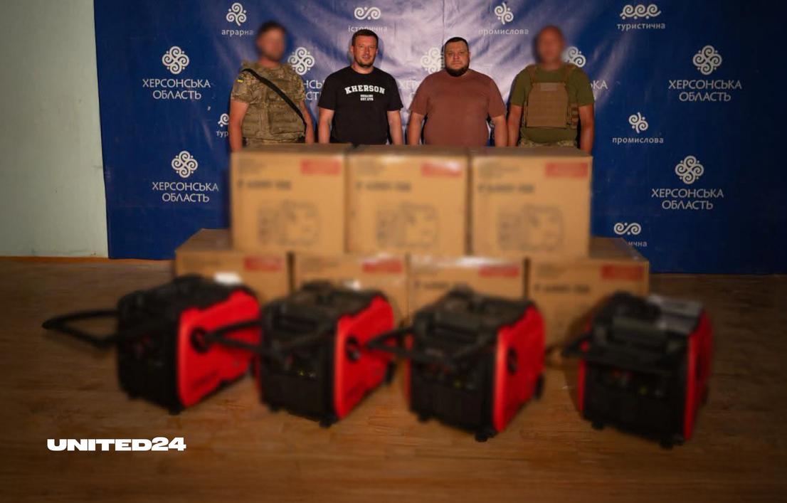 The Electronic Warfare Regiment of the Marine Corps Received 11 Generators Thanks to UNITED24 Donors