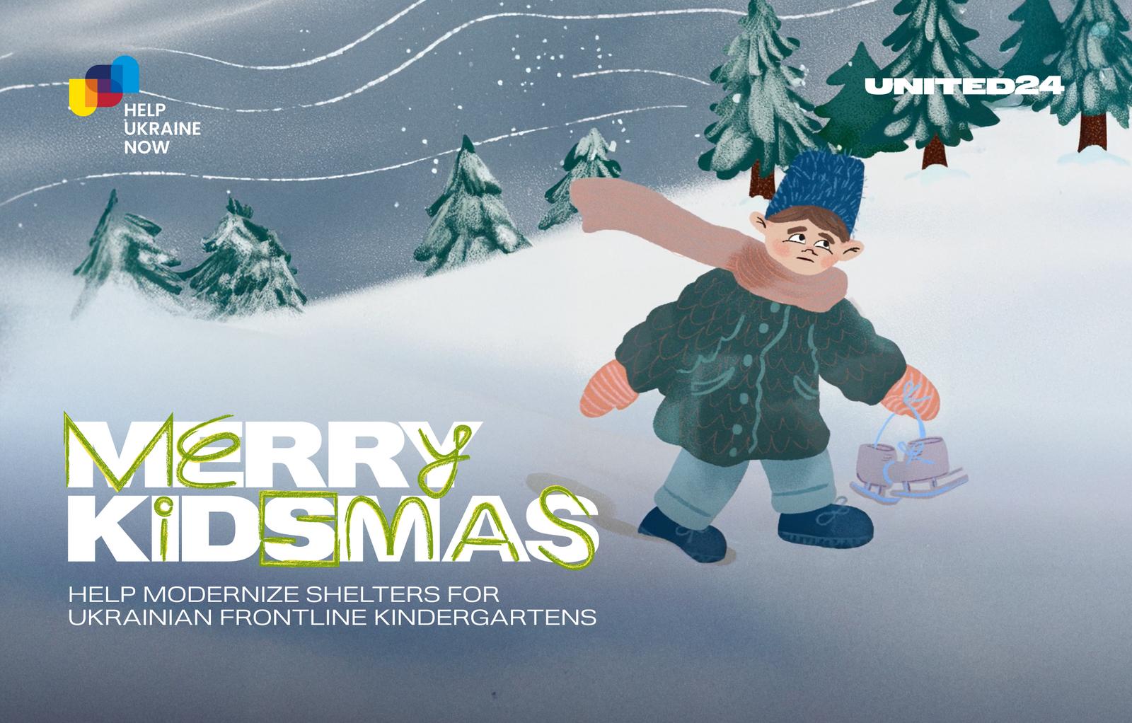 The Non-profit Organization Help Ukraine Now Donated $45,000 to Support the Merry Kidsmas Fundraiser