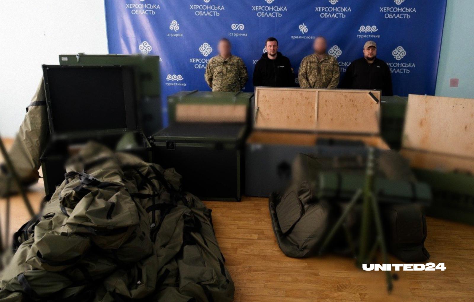 Kherson Region Units Receive 20 EW Systems Thanks to UNITED24 Donors