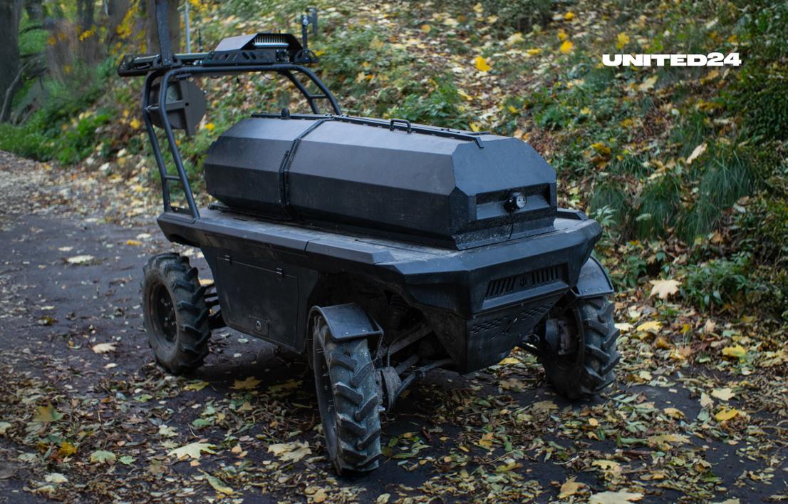 A new type of robot will join the UNITED24 and MFA Allies of Steel fundraiser