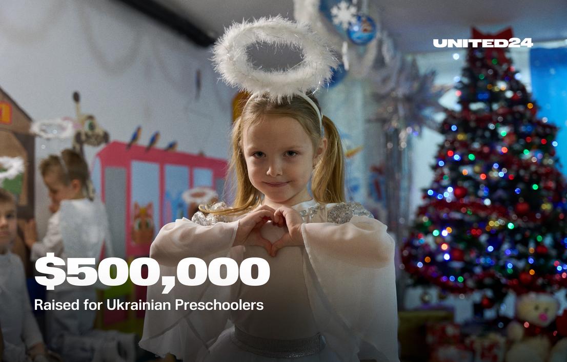 $500,000+ Raised for Ukrainian Preschoolers