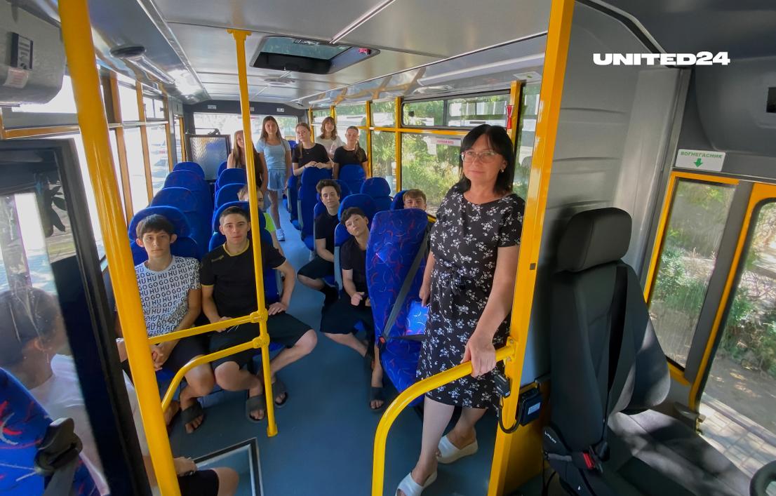 Придбано шкільний автобус для ліцею на Одещині завдяки партнерам UNITED24