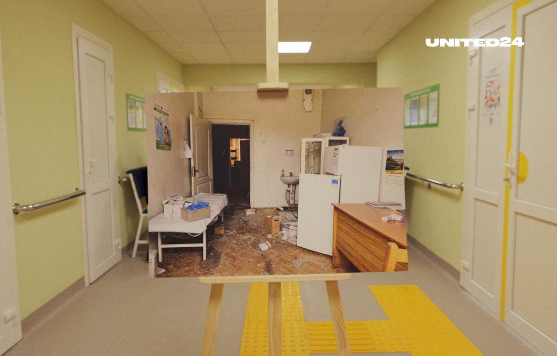 Відновили амбулаторію на Київщині, пошкоджену під час російської окупації