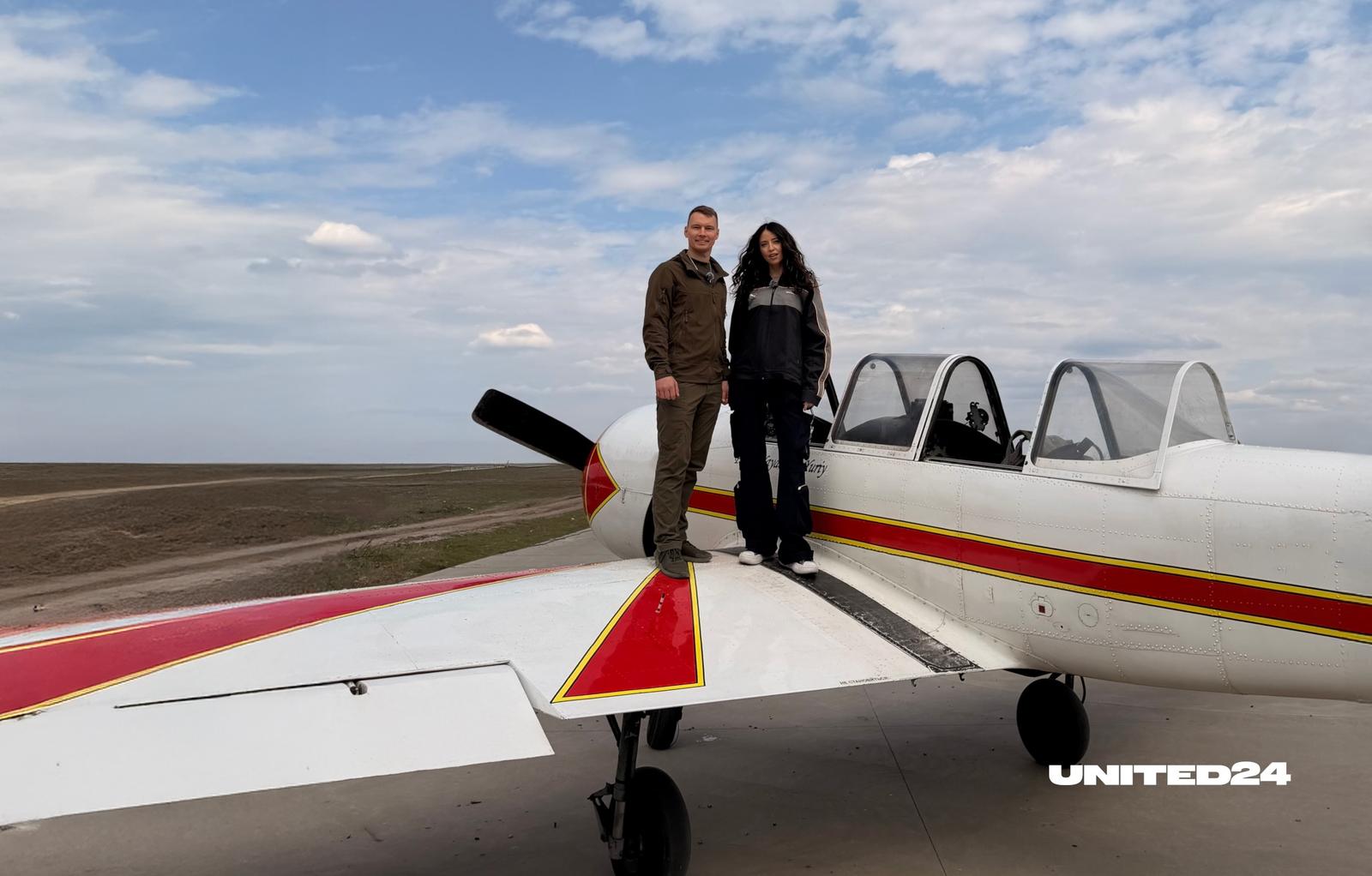 Pop Star DOROFEEVA and Combat Pilot ‘Air Hooligan’ Join UNITED24’s Sky Defense Fundraiser 
