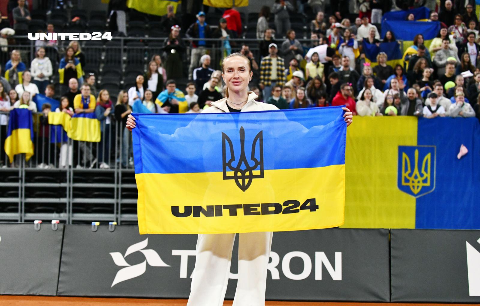 Еліна Світоліна приєднується до «Захисту неба»: Амбасадорка UNITED24 подарує український прапор на знак подяки за підтримку протиповітряної оборони