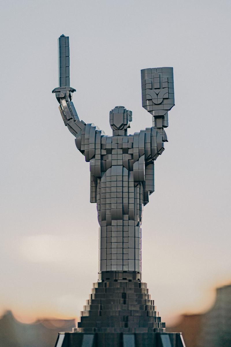The Mother Ukraine statue<span class="dot-break">.</span> Kyiv