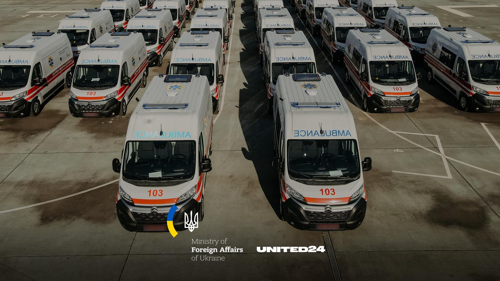 MFA of Ukraine Joins Ambulance Fundraiser to Support Ukrainian Medics