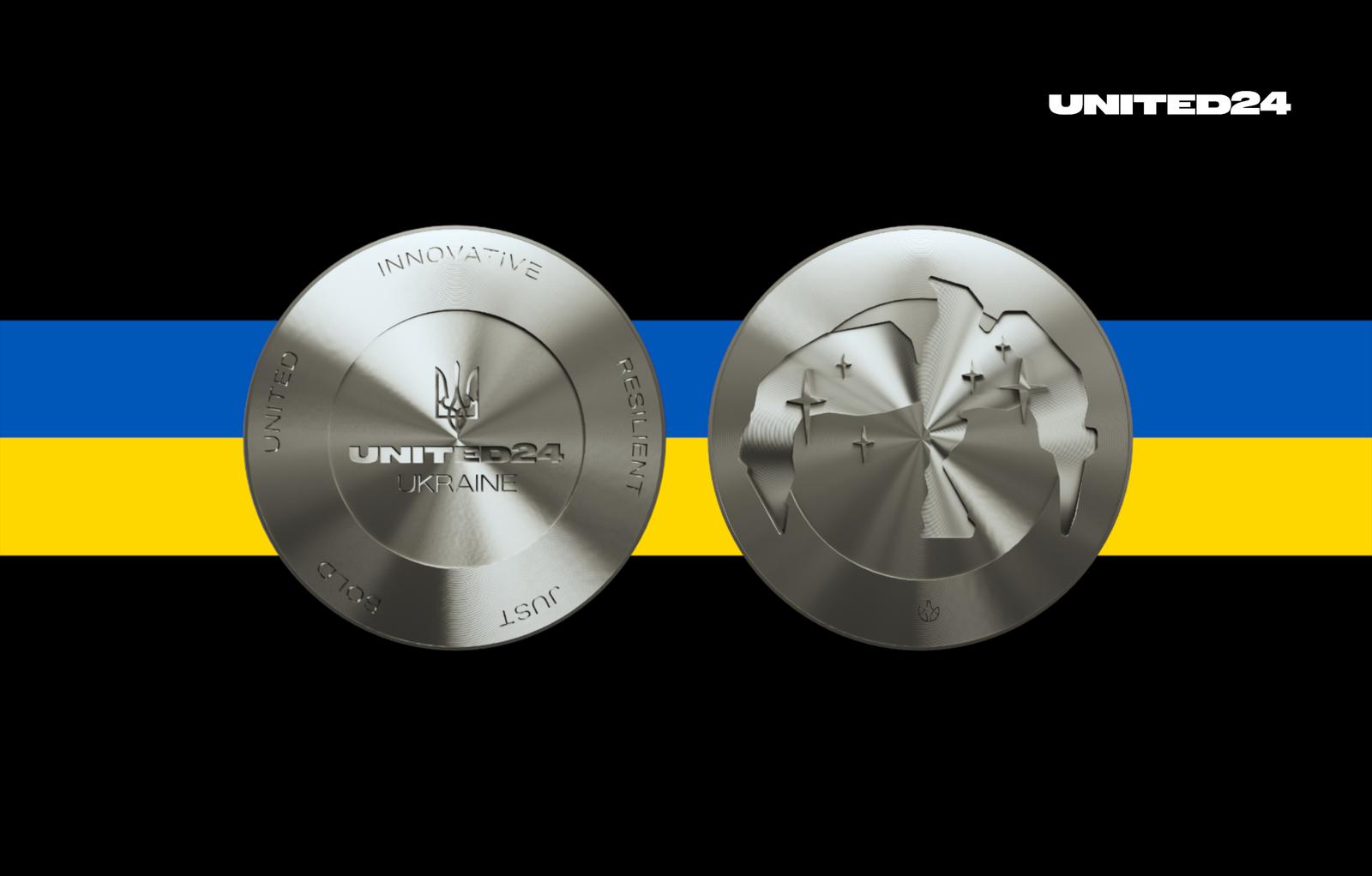 Ukraine’s 35th Year of Independence: Donate to Sky Defense and Get a Chance to Receive 1 of 35 Exclusive UNITED24 Coins