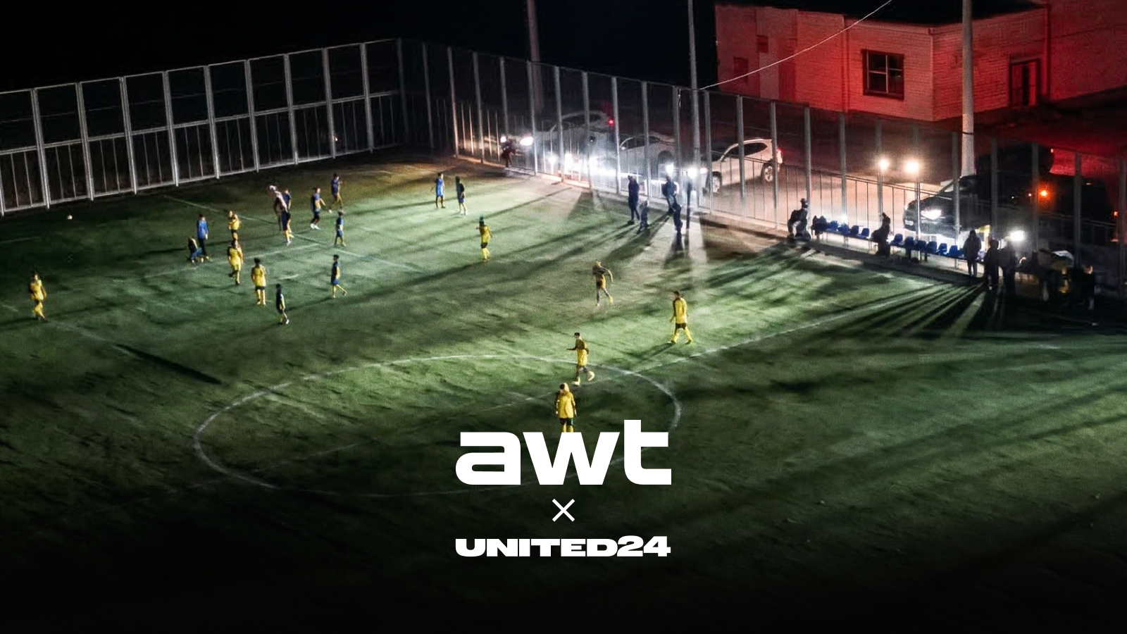 Exclusive Football Gift Initiative from AWT Bavaria and UNITED24