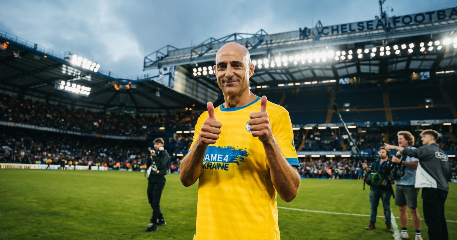 Join Mark Strong in helping protect Ukrainian children!